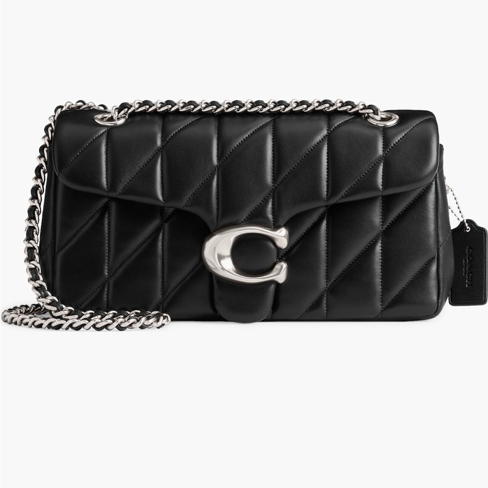 Coach Black Quilted Crossbody Bag